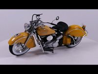 Motorrad Metall Fertigmodell INDIAN CHIEF 384 1948 1 zu 10