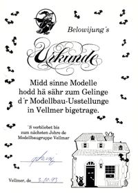 Modellbaugruppe Vellmer 1993
